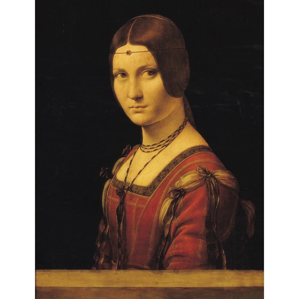 ラ・ベル・フェロニエール 【6号】 レオナルド・ダ・ヴィンチ 【 額縁