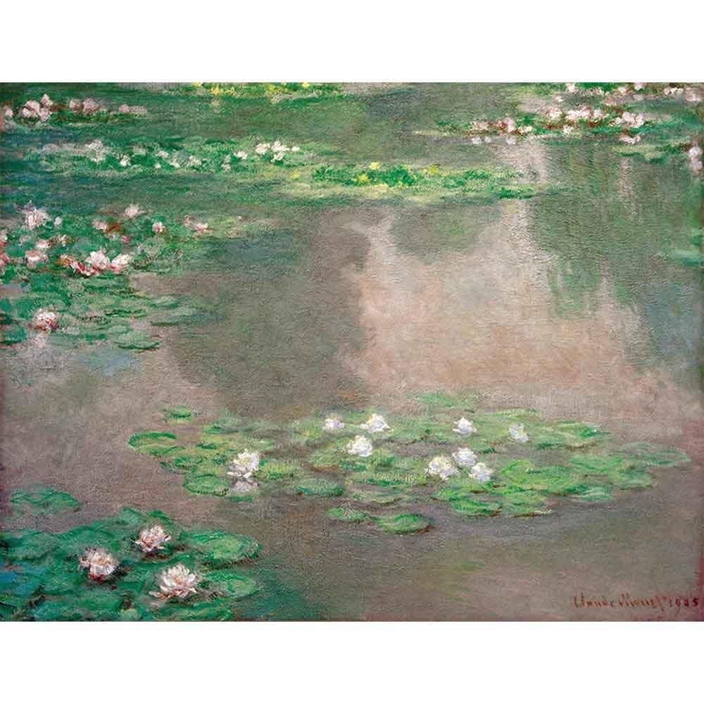 睡蓮 （1905年） 【8号】 クロード・モネ 【 額縁が選べる 額入り 複製