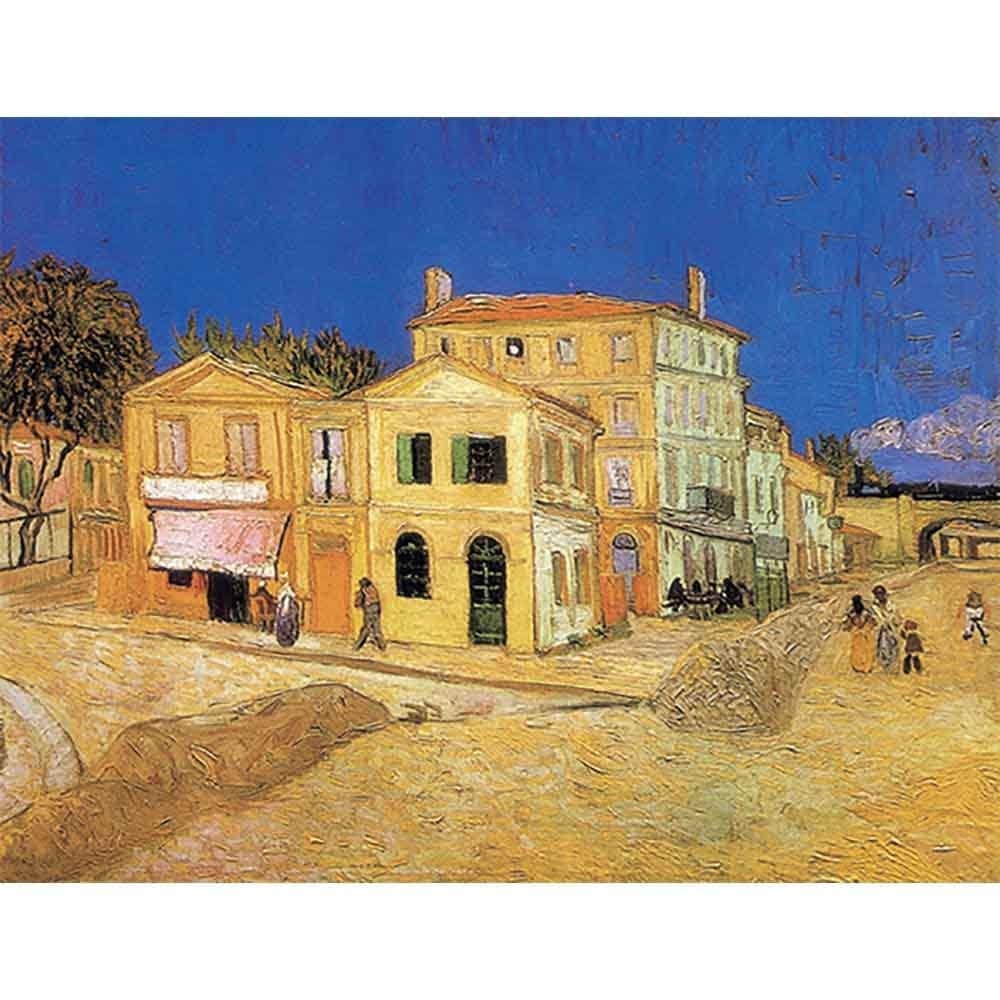 黄色い家 【6号】 フィンセント・ファン・ゴッホ 【 額縁が選べる 額