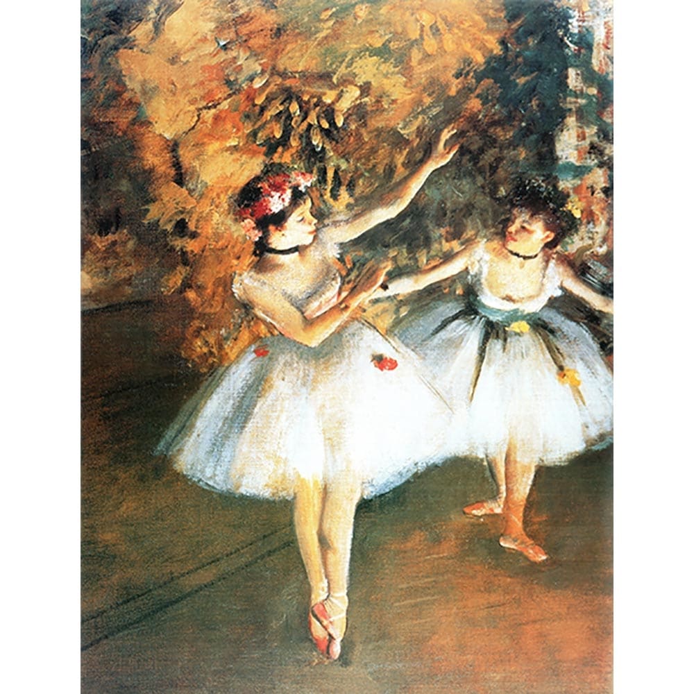 二人のバレリーナ 【10号】 エドガー・ドガ 【 額縁が選べる 額入り