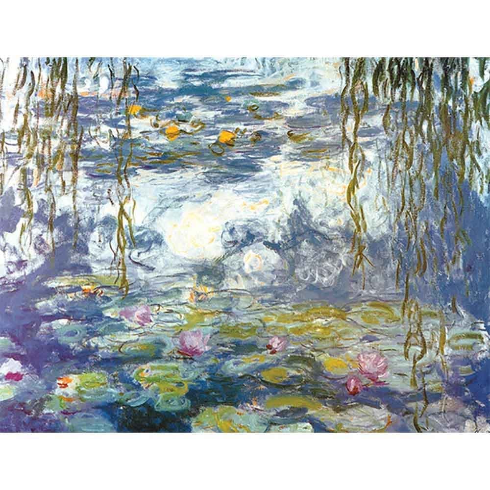 睡蓮 1916-1919 【20号】 クロード・モネ 【 額縁が選べる 額入り 複製