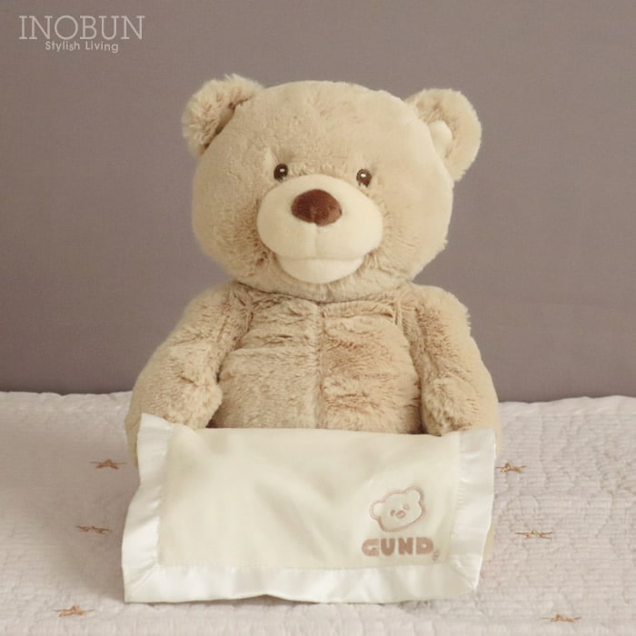 GUND ピーカブーベア ベビー 動くぬいぐるみ くま ベビーギフト ご出産