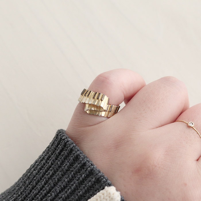 パルナートポック 鍵盤 リング WG 指輪 フリーサイズ 音楽