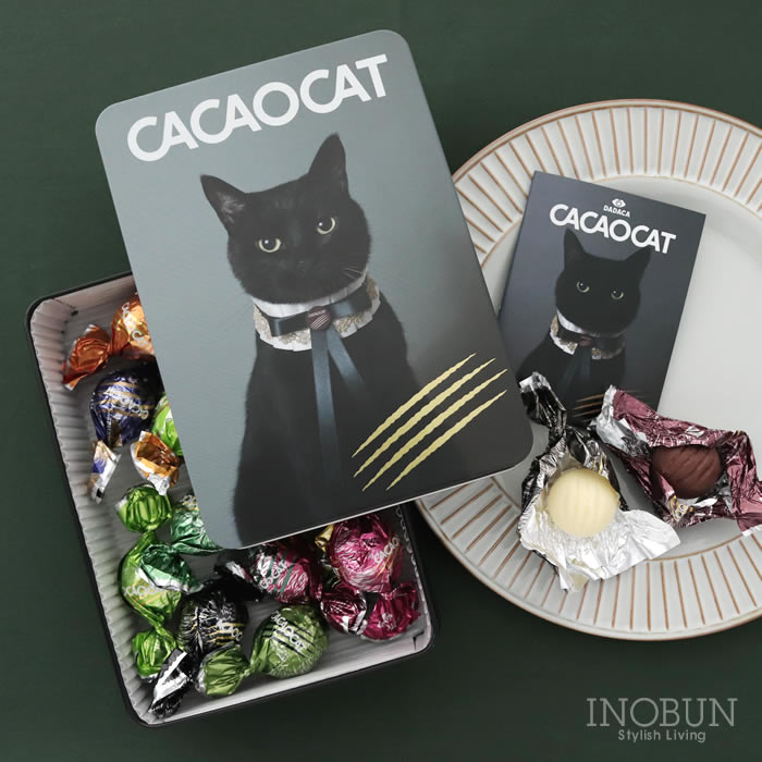 CACAOCAT 缶 14個入り CAT チョコレート DADACA プレミアム ねこ