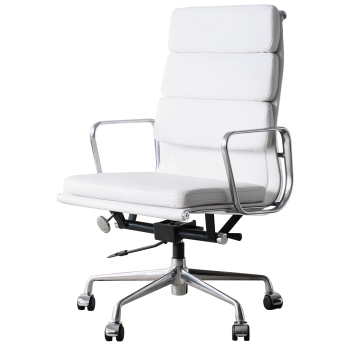 イームズ アルミナムチェア オフィスチェア ハイバック ソフトパッド