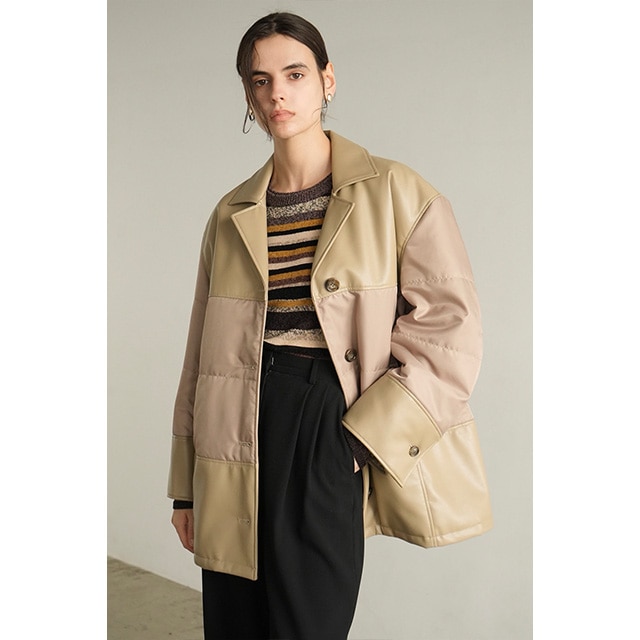 CLANE / クラネ LEATHER SWITCHING OVER JACKET｜アーストライブ