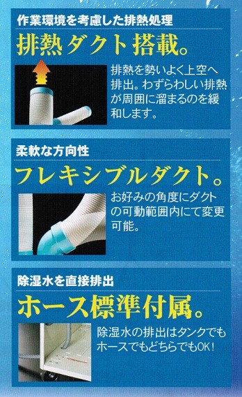 ナカトミ SAC-407ND 排気ダクト付スポットクーラー 単相100V 新品 送料