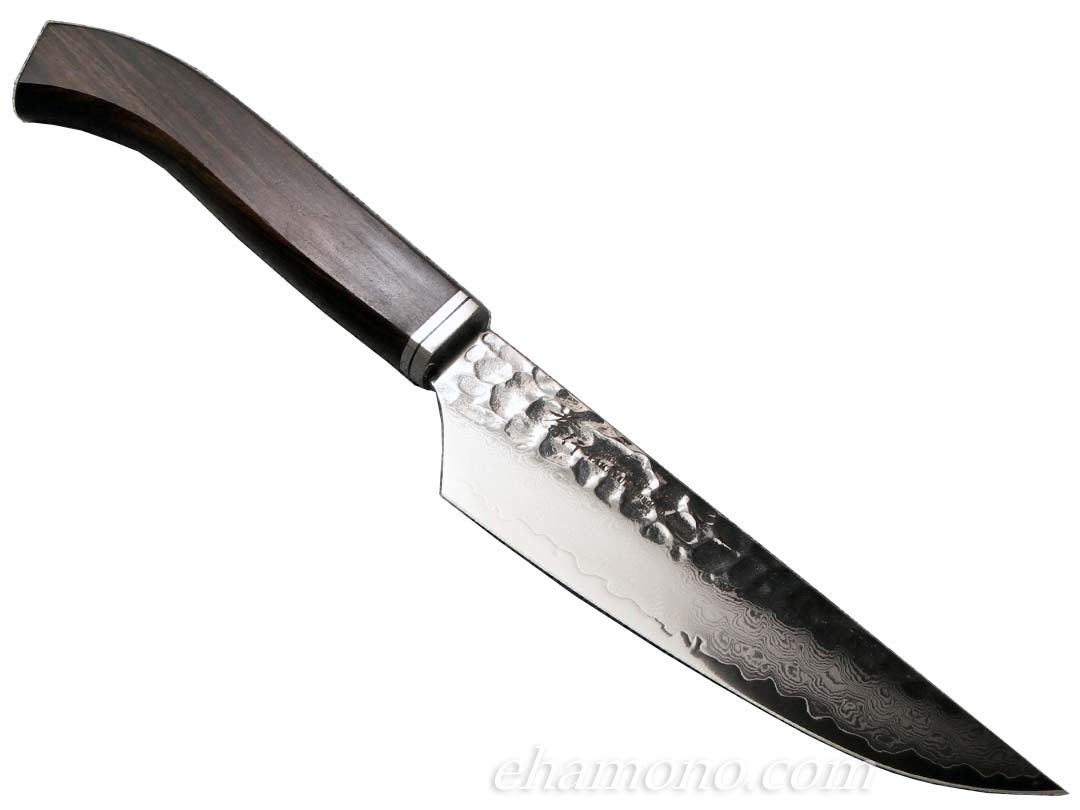 ダマスカス33層鎚目シグネチャー・ユーティリティ・カスタムナイフ120