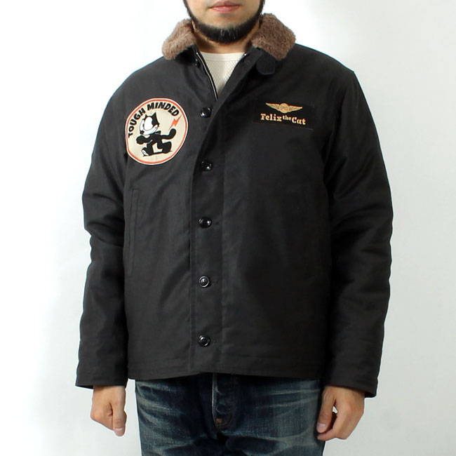 TOYS McCOY(トイズマッコイ) N-1デッキジャケット FELIX THE CAT TOUGH