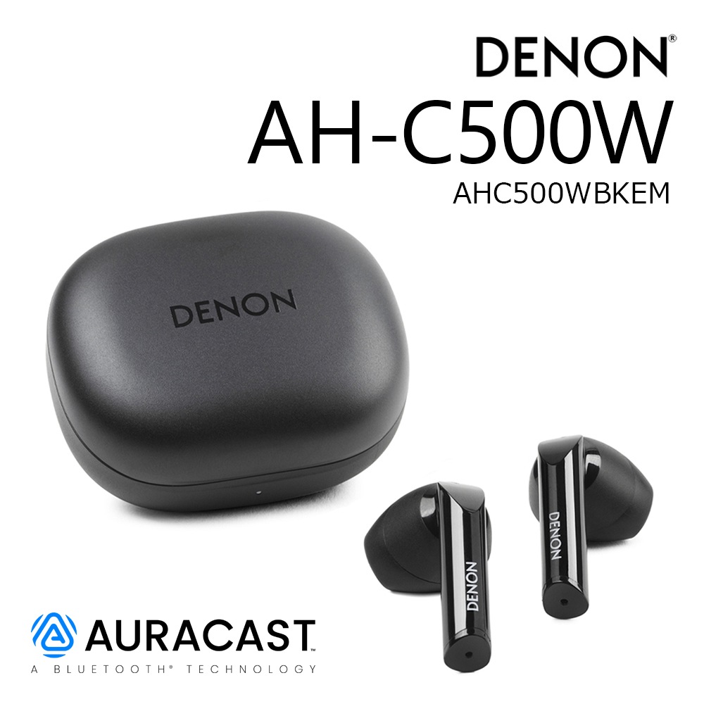 DENON - AH-C500W/ブラック（AHC500WBKEM）完全ワイヤレスイヤホン《e