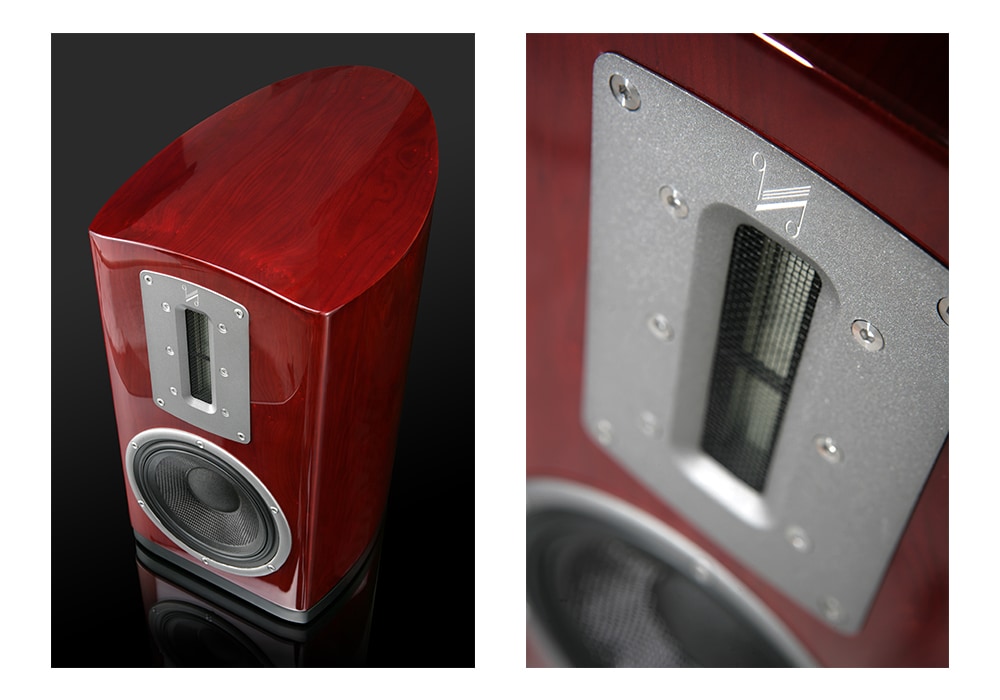 QUAD - Z-1/ピアノローズウッド（ペア）ブックシェルフスピーカー《e