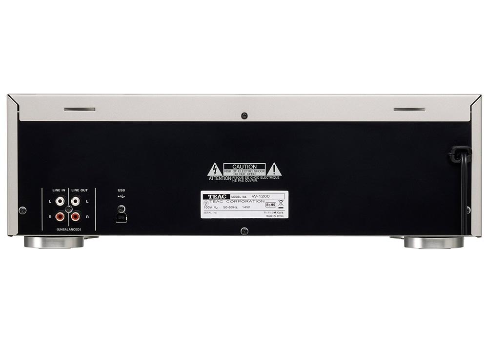 TEAC - W-1200（ダブルカセットデッキ）《e》【在庫有り即納】｜e