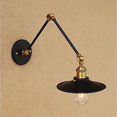 ヴィンテージ スイングアームライト 1灯 ブラック（W220×H600mm） | EL
