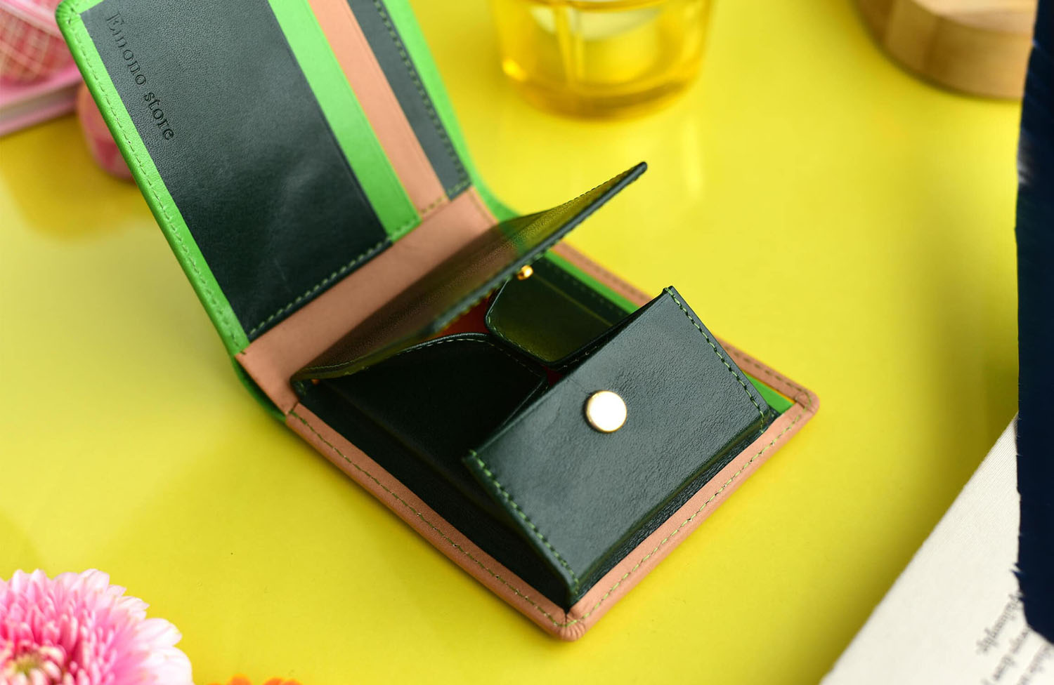 カスタムオーダー】二つ折り財布｜e-mono（イーモノ）