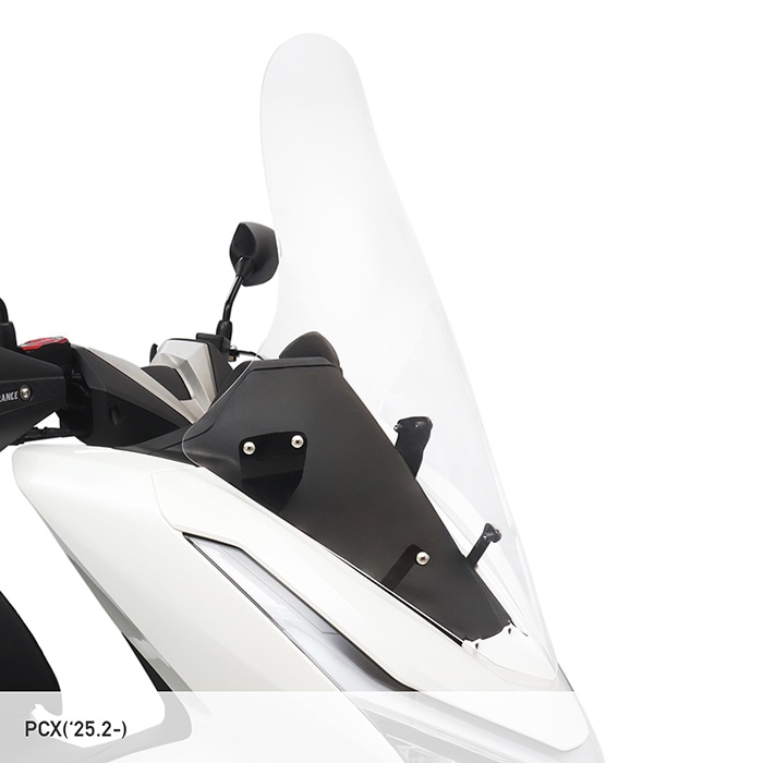 PCX JK05 PCX160 KF47 ('25.2～) ロングウインドスクリーン (クリア
