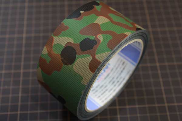 セキスイ 鬼軍曹迷彩 カモフラージュ養生テープ RIKU メイサイグリーン