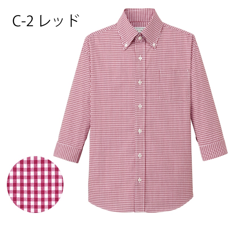 公式] アルべ ギンガムチェックシャツ EP7818