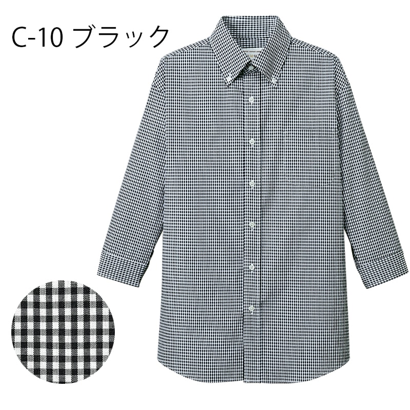 公式] アルべ ギンガムチェックシャツ EP7818