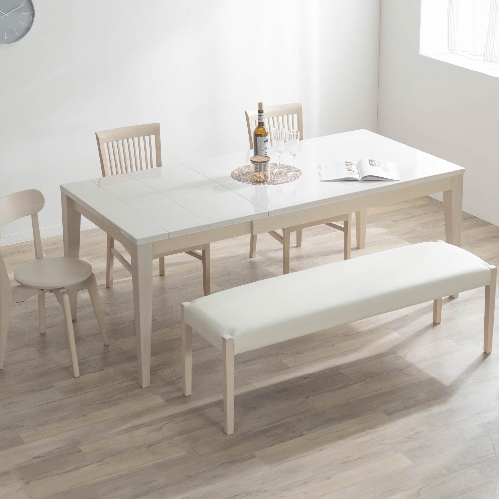 伸長式テーブル｜【公式】タックインテリア｜家具通販