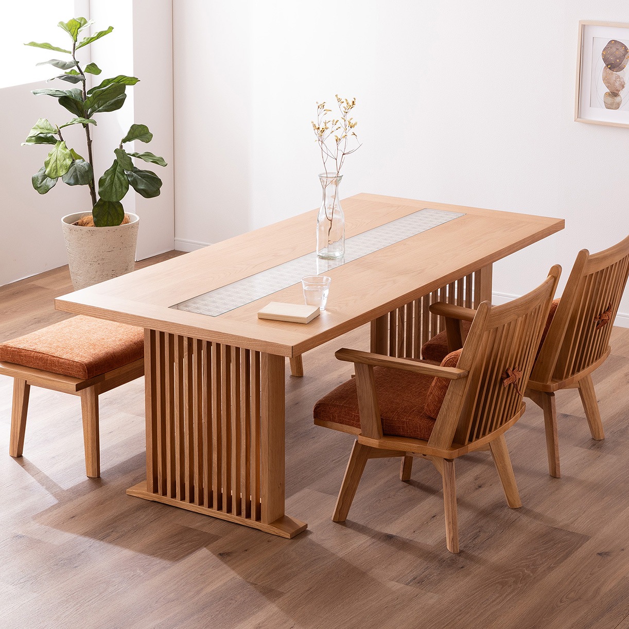 幅180］ 雅 ｜ ダイニングテーブル