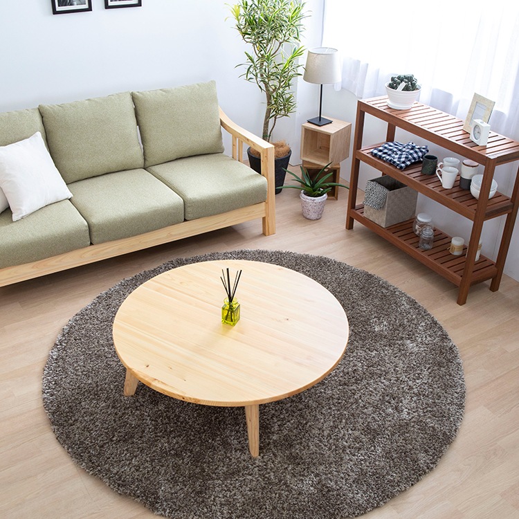 ローテーブル 丸テーブル ひのき 天然木 MY 100 円形 CT｜家具の通販