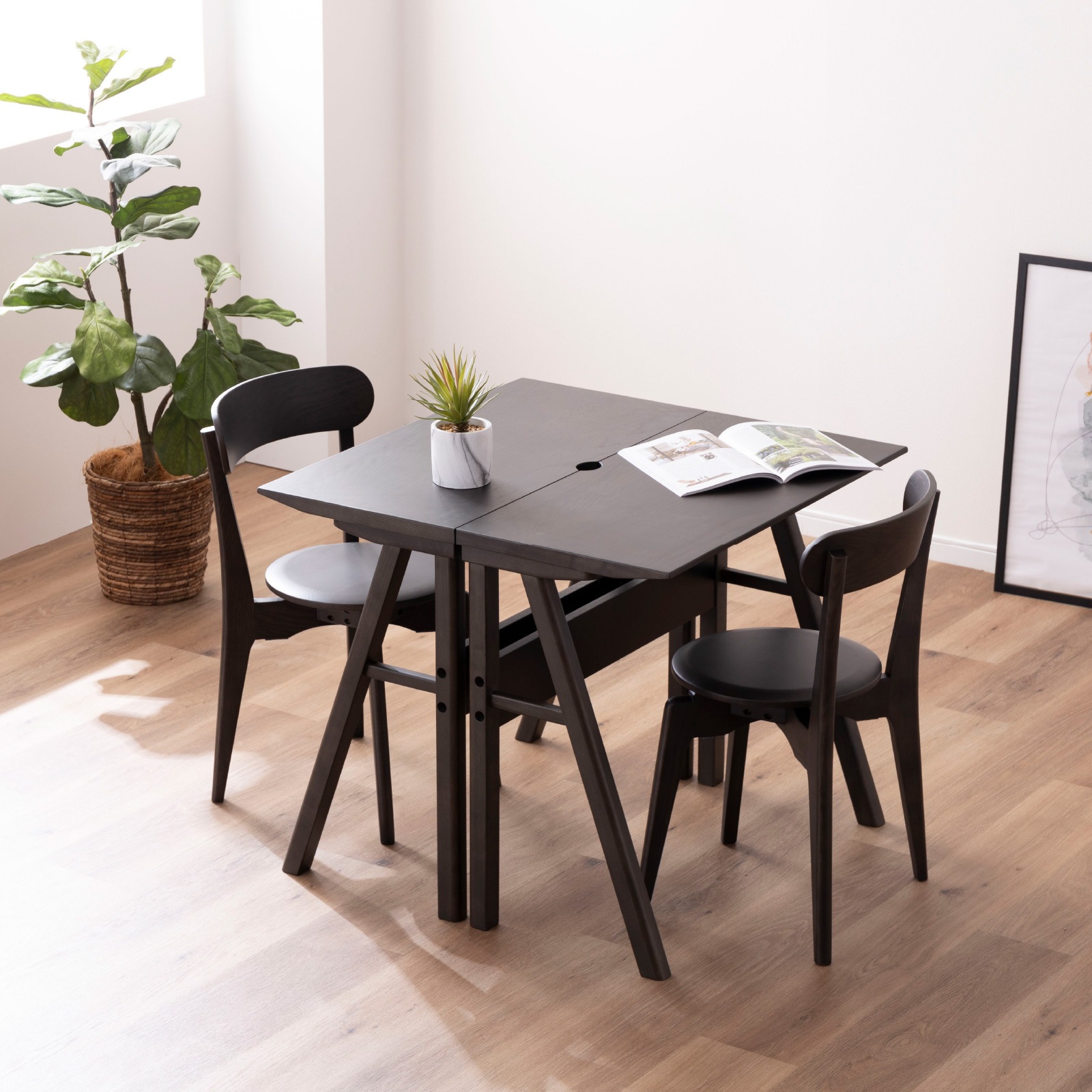 幅80］ カウンター ダイニングテーブル デスク