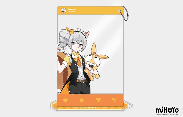 崩壊3rd ふわふわカフェシリーズ スタンド アクリルカード ブローニャ