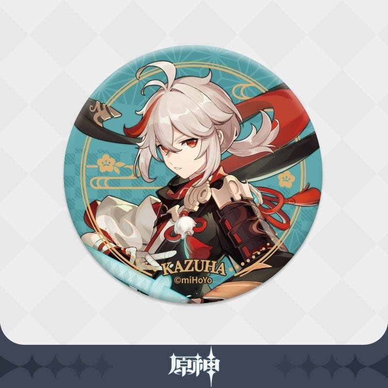 原神 稲妻城シリーズ キャラクター缶バッジ Genshin 楓原万葉 原神