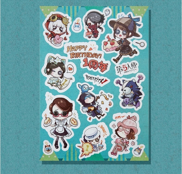 IdentityV 第五人格 ステッカーシリーズ一周年（限定版） IdentityV 第