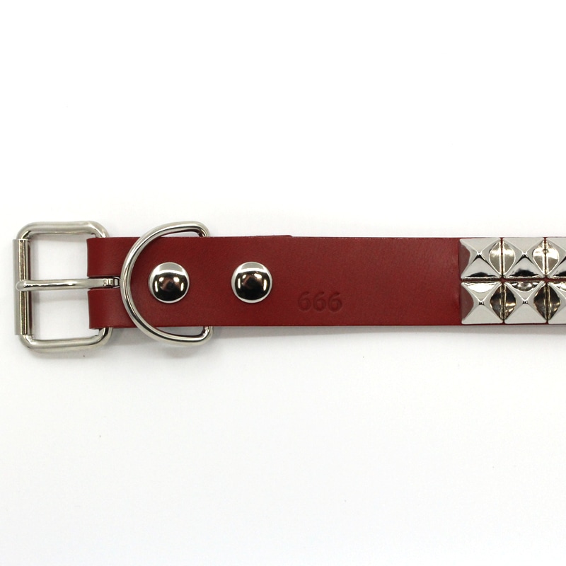 2連ピラミッドベルト｜『666』パンクロックファッションの通販