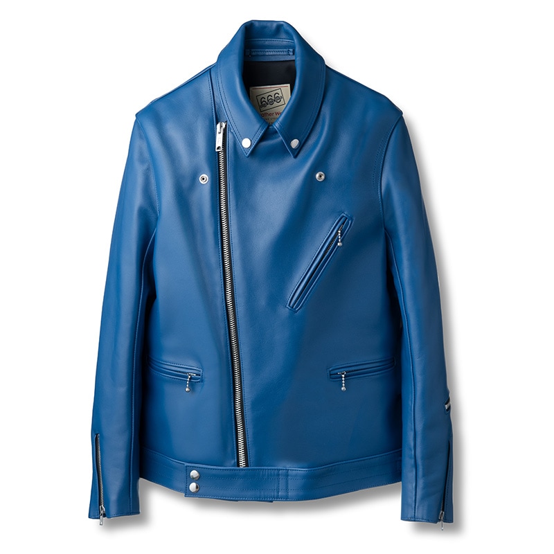 LJM-8 フロントフラップ ライダースジャケット｜『666』パンクロック