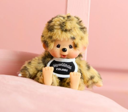 モンチッチCOLORS キーチェーン ヒョウ柄 |4905610244485| すべての