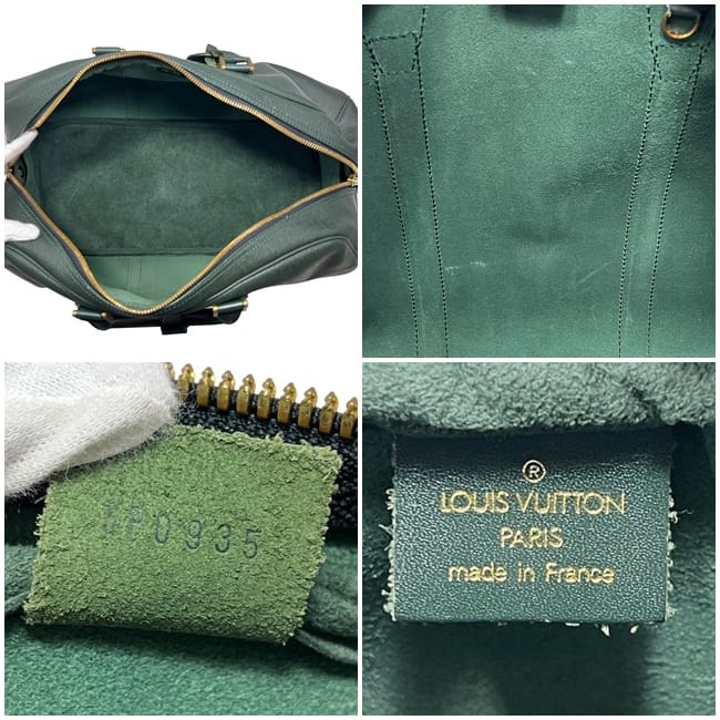 ルイ ヴィトン 2way ボストンバグ ケンダル PM グリーン エピセア