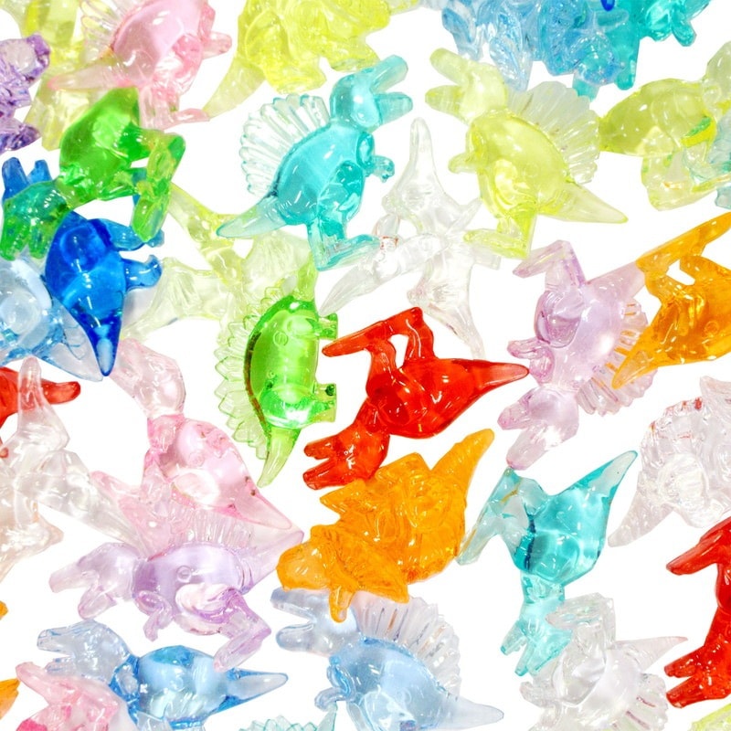 クラッシュアイス 恐竜ワールド 10カラー 200pcs/1kg No.506-567