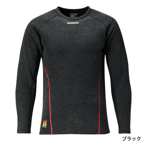 シマノ ブレスハイパー＋℃ストレッチアンダーシャツ（極厚タイプ） IN
