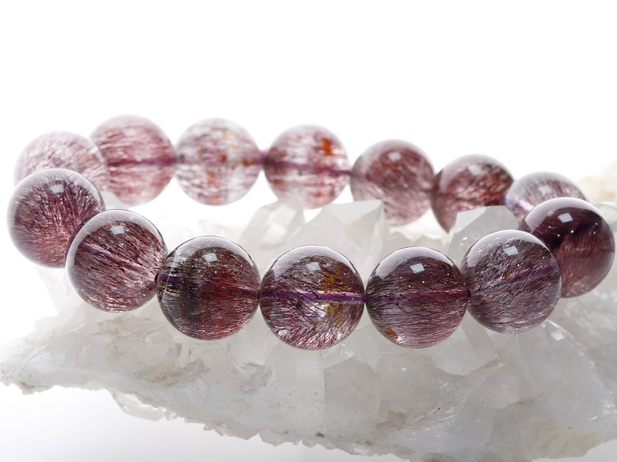 スーパーセブン ブレスレット 15.5mm玉 （リーワン市場秘蔵） 取寄せ品