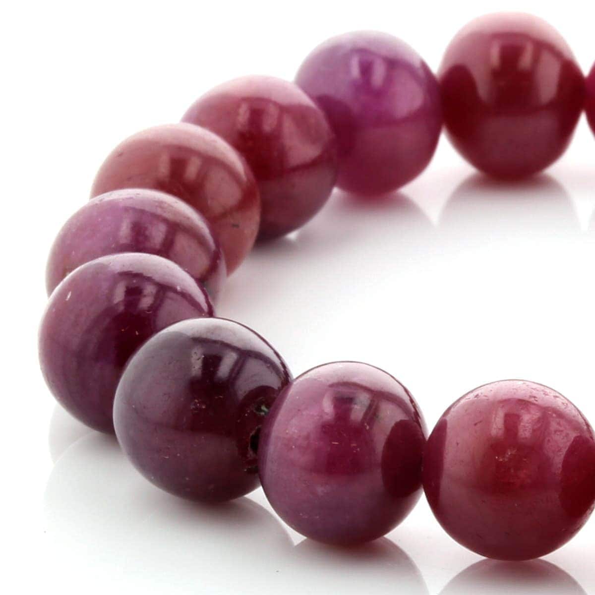 ルビー ブレスレット 10mm玉 No.16 最高級5A ｜最高級パワーストーン