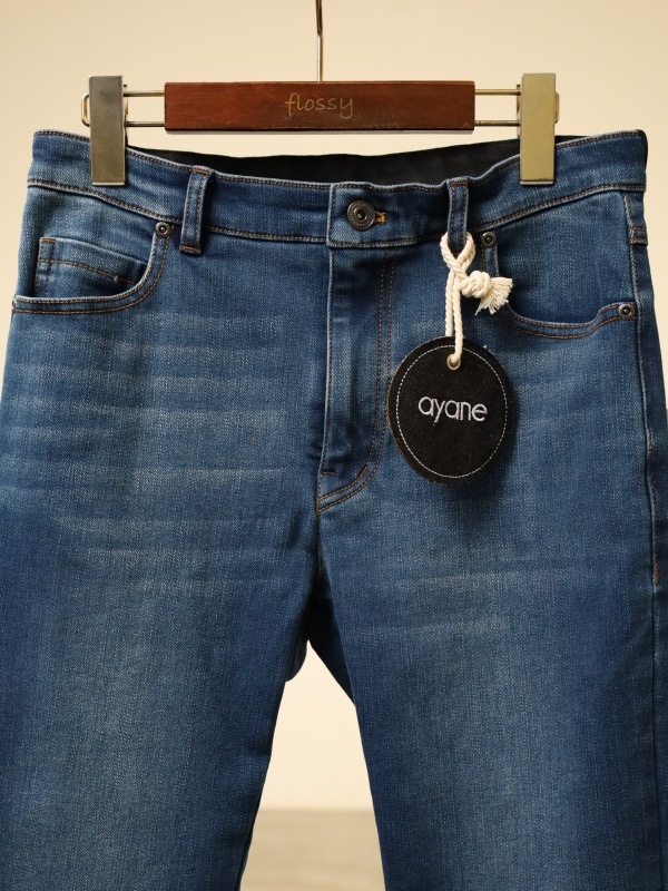 ayane】裏起毛スキニーデニム