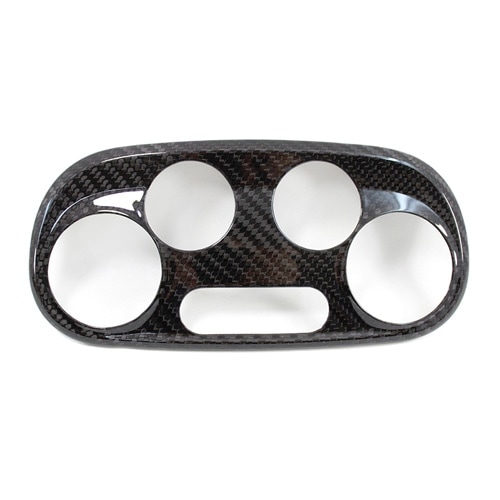 KOSHI ABARTH 595(シリーズ4)カーボンACコンソールカバー｜ラテン車の