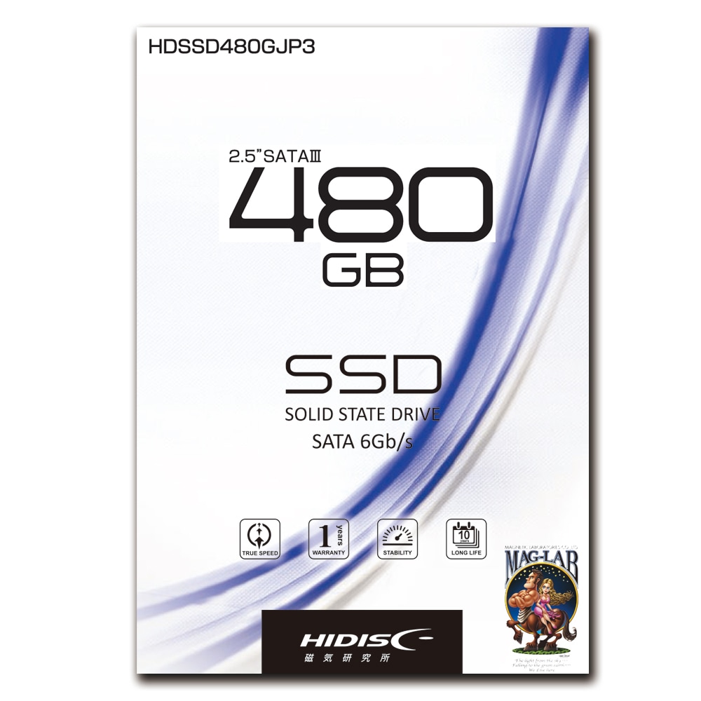 HIDISC 2.5inch SATAIII SSD 1TB HDSSD1TJP3 | SSD,SATA 2.5インチ