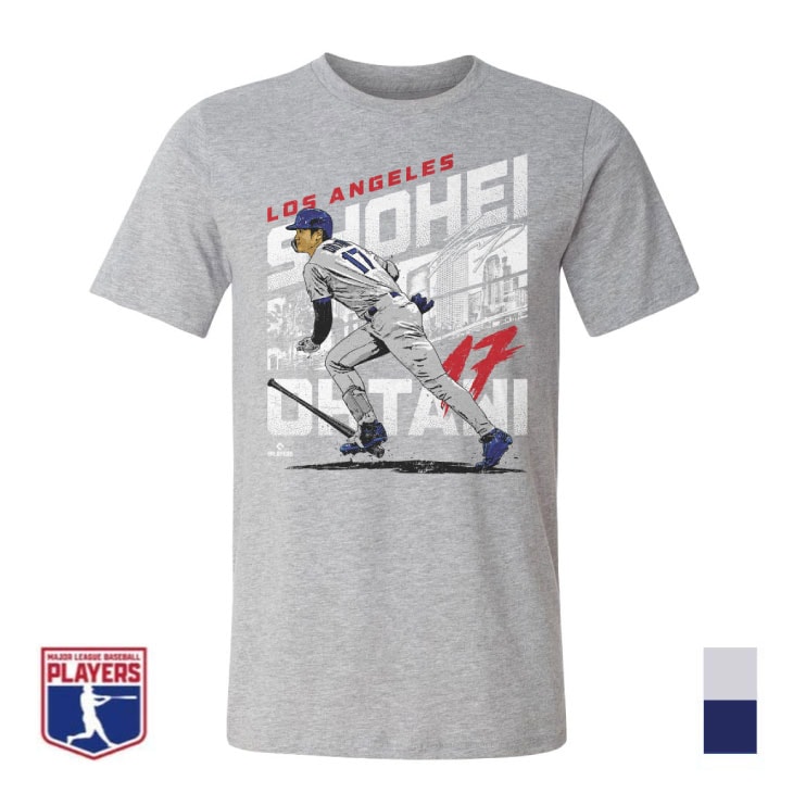 MLBPA公式ライセンス 大谷翔平 グラフィックTシャツ 確信柄