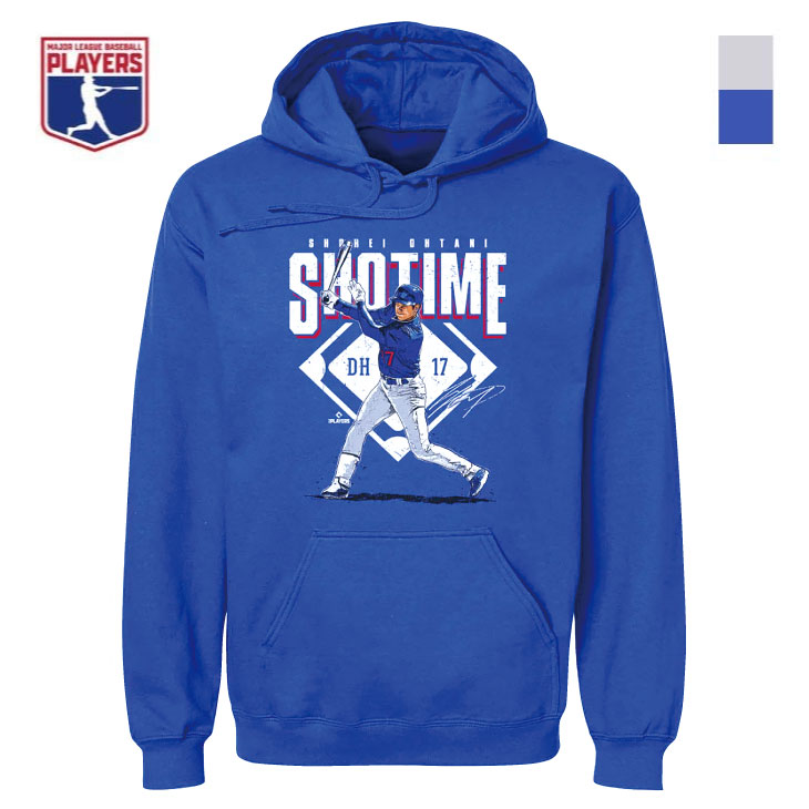 MLBPA公式ライセンス 大谷翔平 グラフィックパーカー ダイヤモンド柄