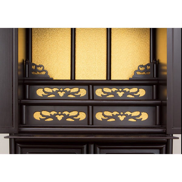 木製透かし彫り上置仏壇23号｜ファミリー・ライフ公式通販