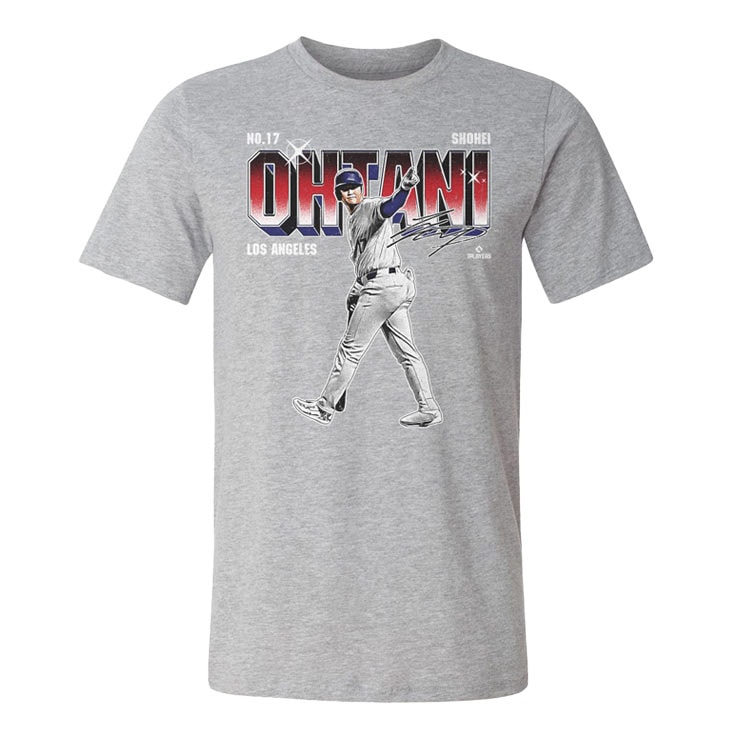 MLBPA公式ライセンス 大谷翔平 グラフィックTシャツ 確信柄