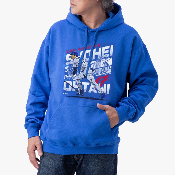 MLBPA公式ライセンス 大谷翔平 グラフィックパーカー バッティング B柄