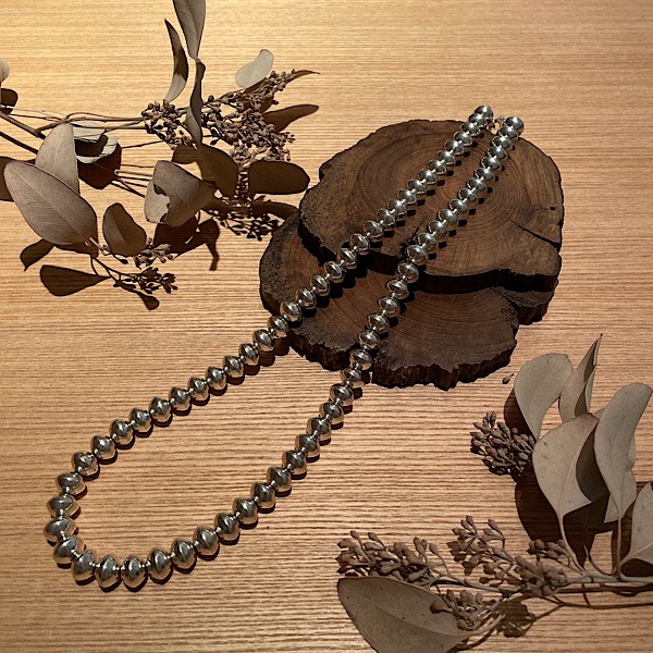 ナバホパールネックレス | ナバホパールネックレス,シャイニー