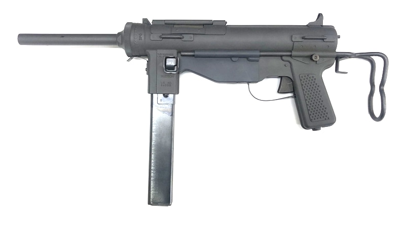 売り切れ【特選中古品】発火モデルガン ハドソン M3A1グリースガン ABS