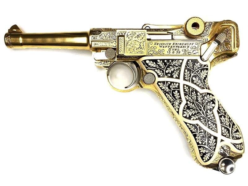 売り切れ【特選中古品】金属モデルガン マルシン ルガーP08 ヘルマン