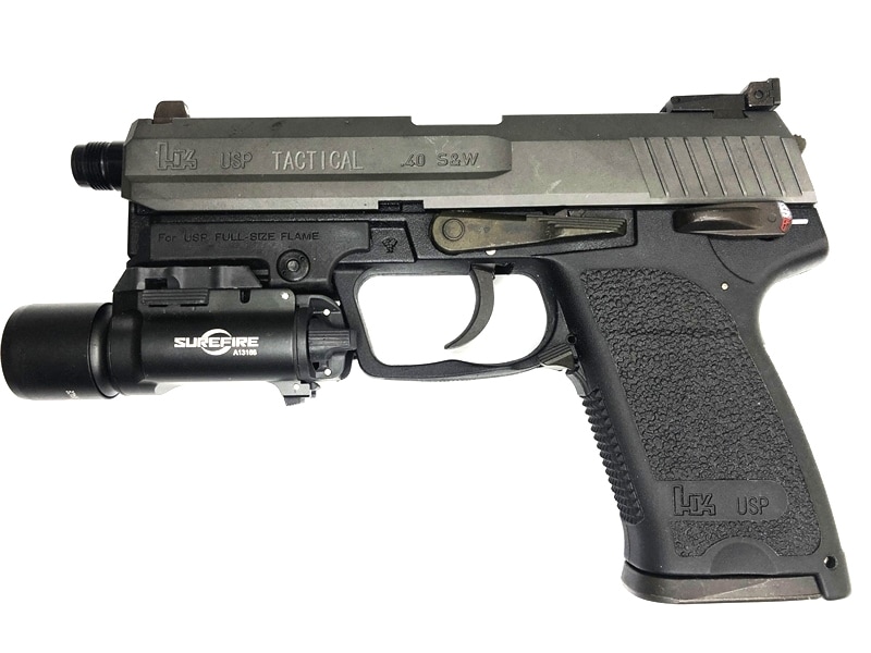 売り切れ【特選中古品】ガスブローバック タニオコバ H&K USP.40 HW