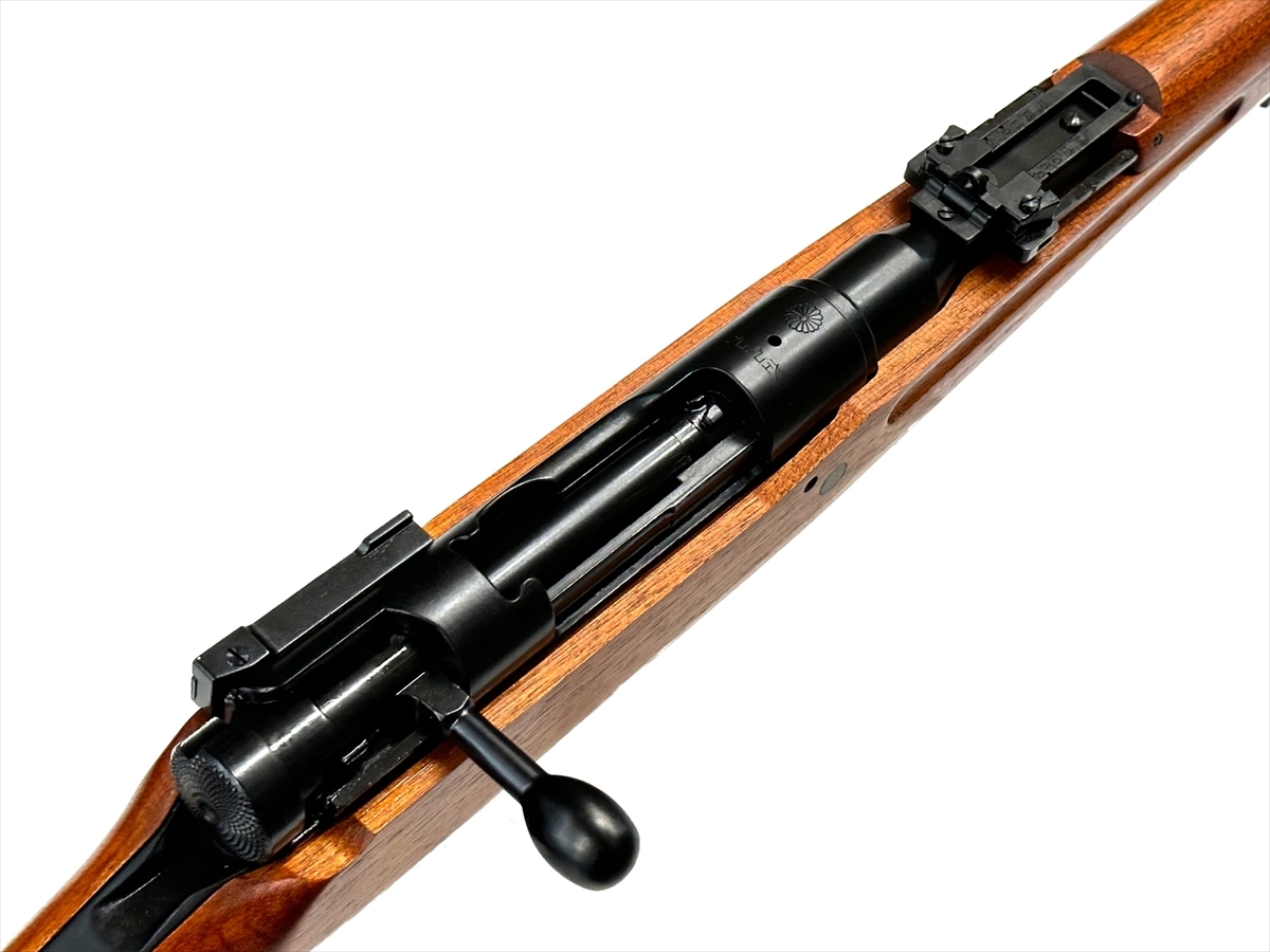 タナカ ガスガン 旧日本軍 九九式短小銃 ブラック 鬼胡桃銃床仕様 Ver